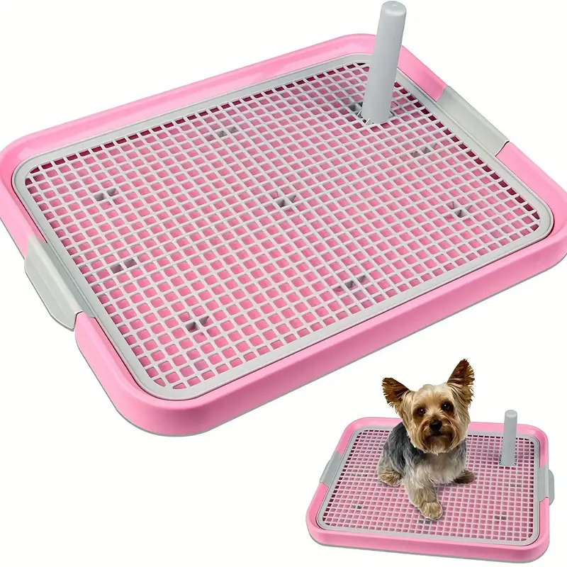 Indoor Dog Toilet Training Tray, Pet Potty Trainer, Leak-proof Pet Dog Urine Tray To Keep Dog Paws Dry and Floor Clean, Pet P...