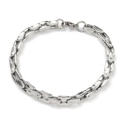 304 Stainless Steel Link Chain Bracelets
