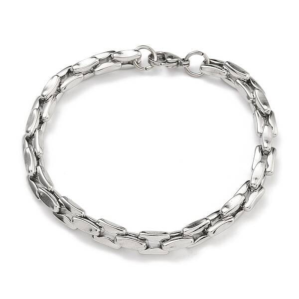 304 Stainless Steel Link Chain Bracelets