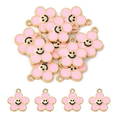 Alloy Enamel Pendants