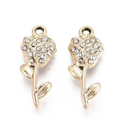 Alloy Rhinestone Pendants