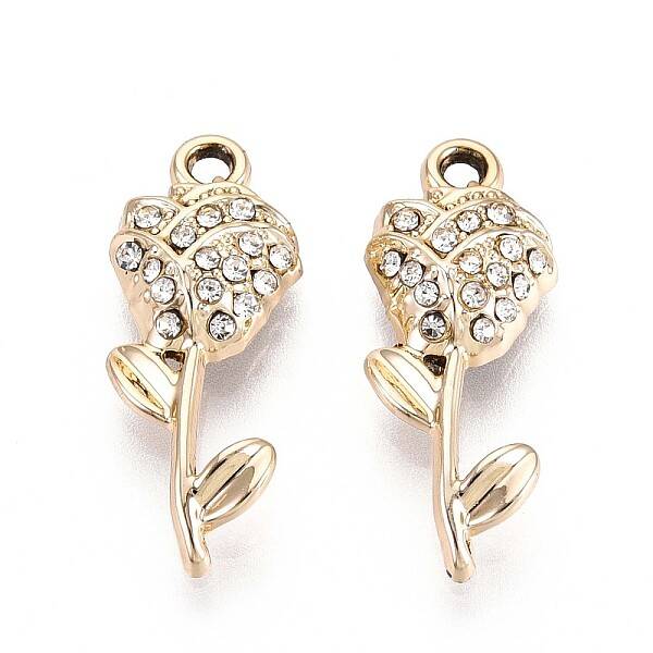 Alloy Rhinestone Pendants