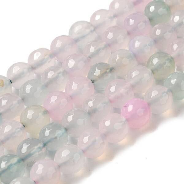 Dyed & Heated Natural Agate Beads Strands