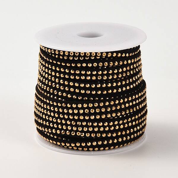 Rivet Faux Suede Cord