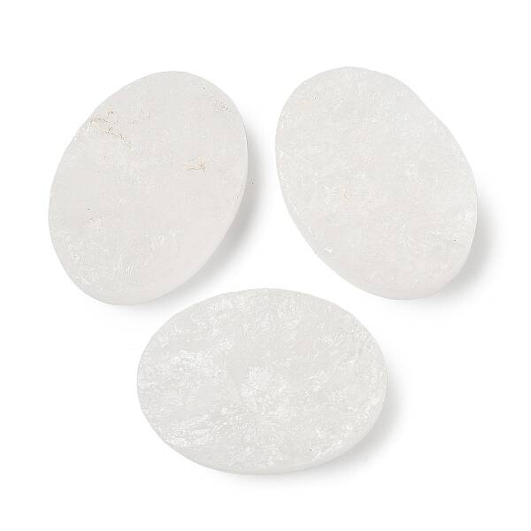 Natural Quartz Crystal Cabochons