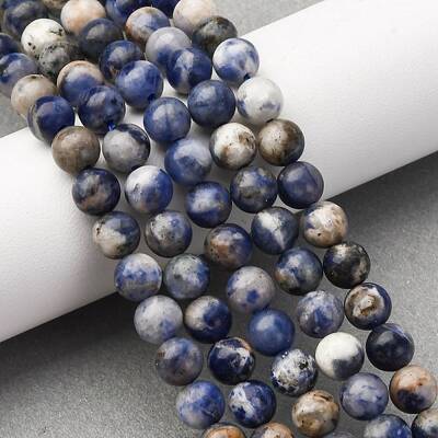 Natural Sodalite Beads Strands