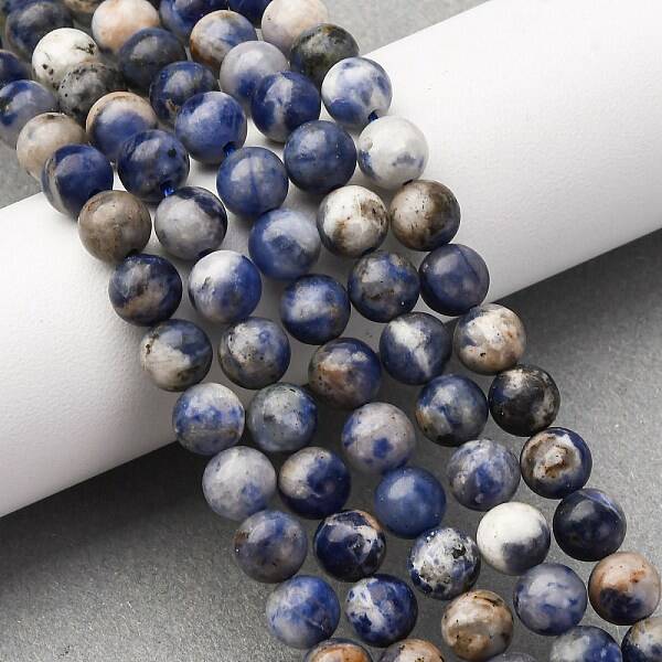 Natural Sodalite Beads Strands