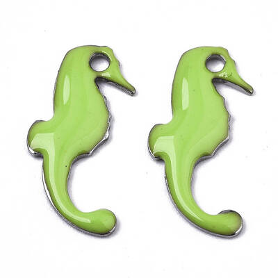 201 Stainless Steel Enamel Charms