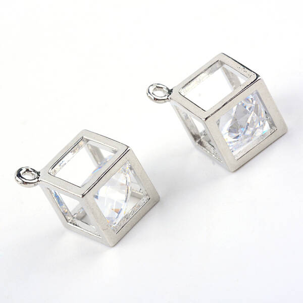 Brass Glass Charms
