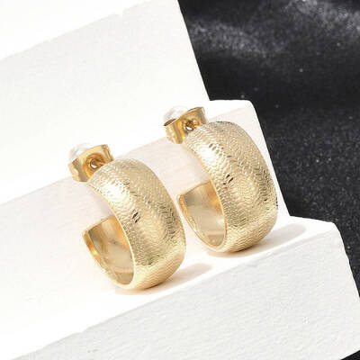 304 Stainless Steel Stud Earrings