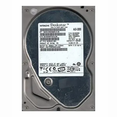465645-001 HP 500GB 3Gb/s SATA 7200 3.5-inch 16MB Hard Drive