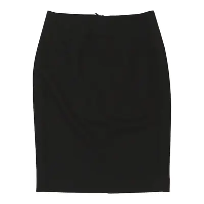 Emporio Armani Skirt - 26W UK 6 Black Wool Blend | Size: UK 6