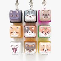 Series 3 Cats and Dogs Clicky Keychain Blind Bag