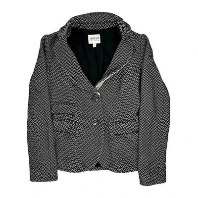 Armani Blazer - XS Black & White Cotton Blend