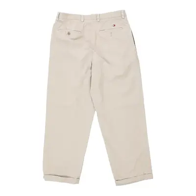 Tommy Hilfiger Chinos - 32W 28L Beige Cotton Blend
