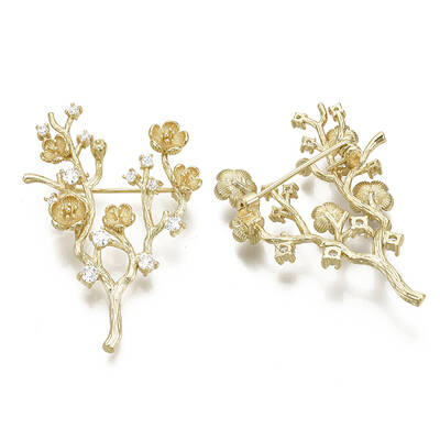 Brass Brooch