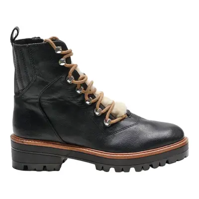 NINE WEST Ankle Boots Black Synthetic Womens UK 4.5