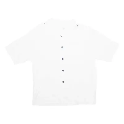 WEILL Womens Shirt White Collared M