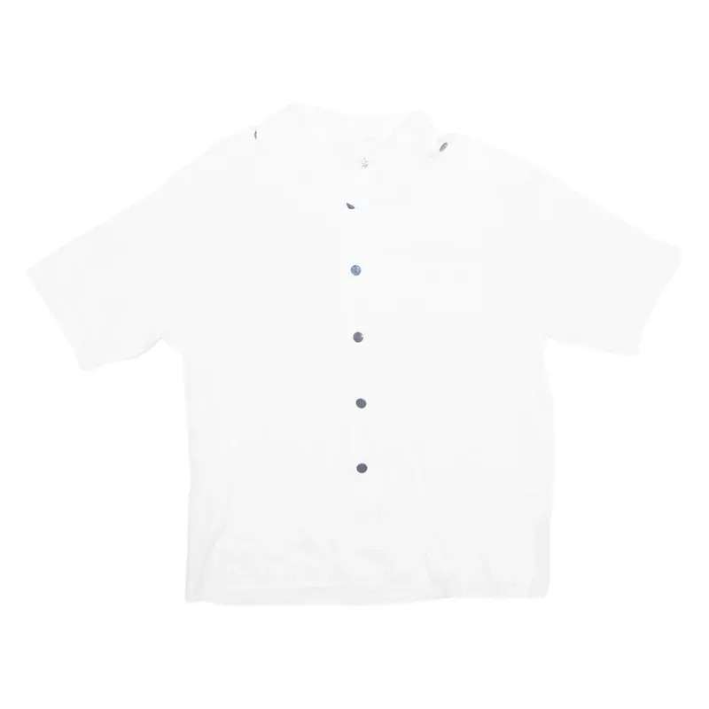WEILL Womens Shirt White Collared M