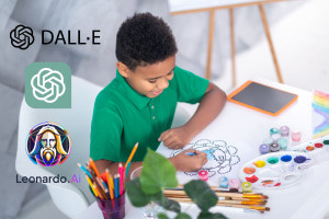Kids' Coloring Book Creation Using ChatGPT DALL-E3 & Leonardo AI