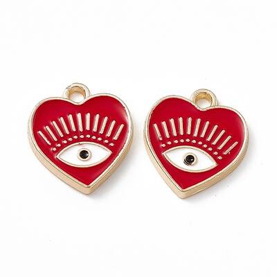 Alloy Enamel Pendants