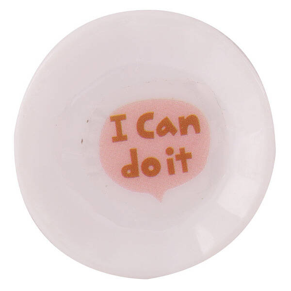 Dish Shape Plastic Miniature Ornaments
