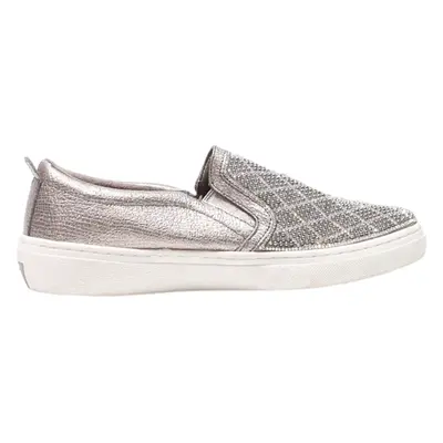 SKECHERS Pump Shoes Silver Synthetic Womens UK 5.5