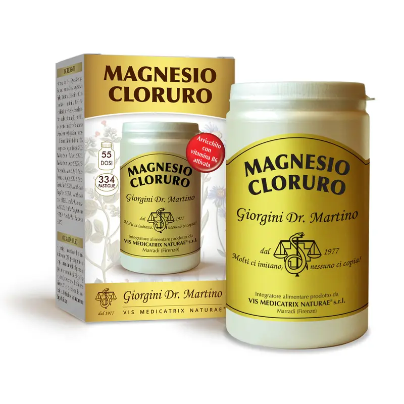Dr Giorgini magnesium chloride 200 g - 334 tablets of 600 mg