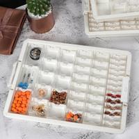 Multi-grid Diamond Arts Colorful Painting Storage Box, Solid Color Diamond Arts Colorful Painting Accessories Beads Jewelry S...