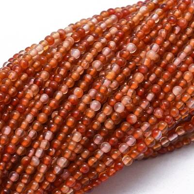 Natural Carnelian Beads Strands