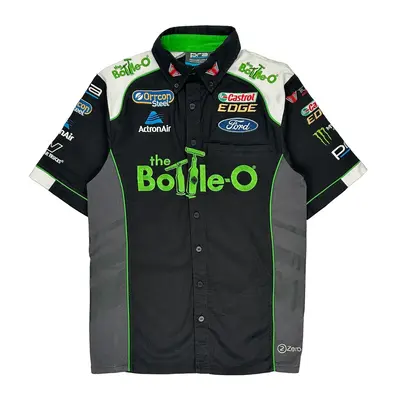 Racing Team Pra Short Sleeve Shirt - XS Black Cotton | Size: x-small