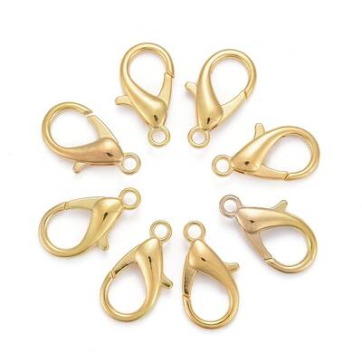 Zinc Alloy Lobster Claw Clasps