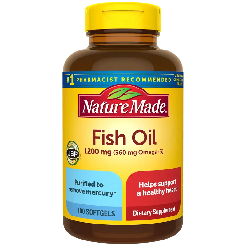 Fish Oil 1200 mg Softgels