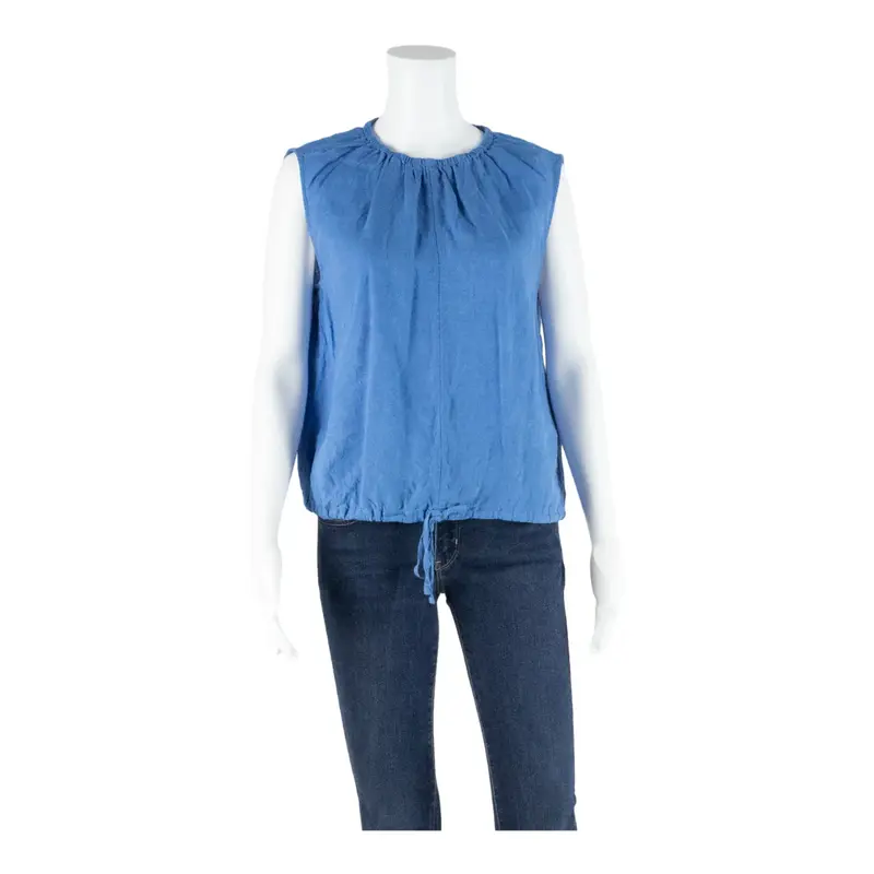 MARC O'POLO Womens Vest Blue Sleeveless S
