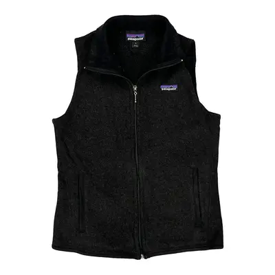 Patagonia Fleece Gilet - Small Black Polyester