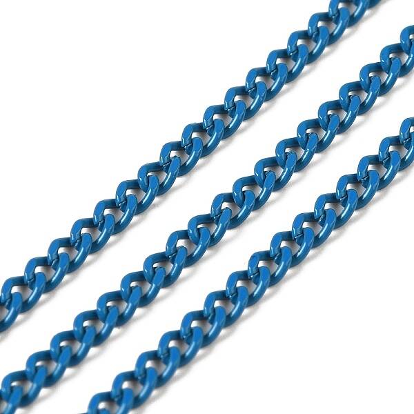 Spray Painted 304 Stainless Steel Curb Chains