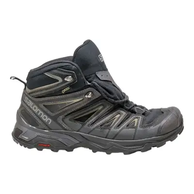 SALOMON Hiking Boots Black Synthetic Mens UK 9