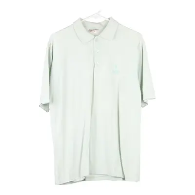 Trussardi Polo Shirt - Small Green Cotton