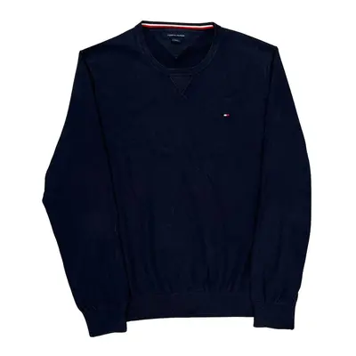 Tommy Hilfiger Jumper - Large Navy Cotton