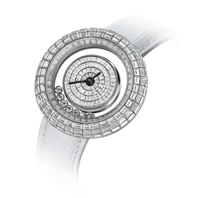 TSAR BOMBA Luxury Women's Watch | White | Nucleus Femme 01 | Full Diamond Pave Floating Crystal Dial | Elegant Round Jewelry ...