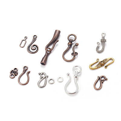 Tibetan Style Alloy Clasps