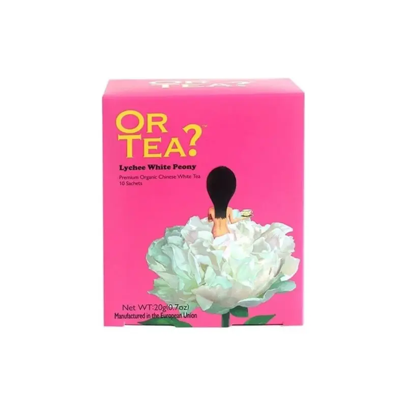 Or tea? Litchi Bio White Peony, sachets - box of 10 pieces