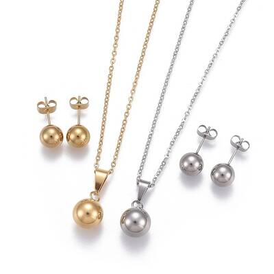 304 Stainless Steel Jewelry Sets