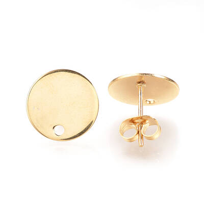 304 Stainless Steel Stud Earring Findings