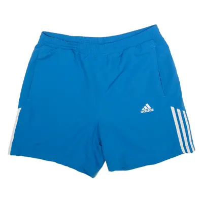 ADIDAS Mesh Lined Mens Swimming Shorts Blue M W34