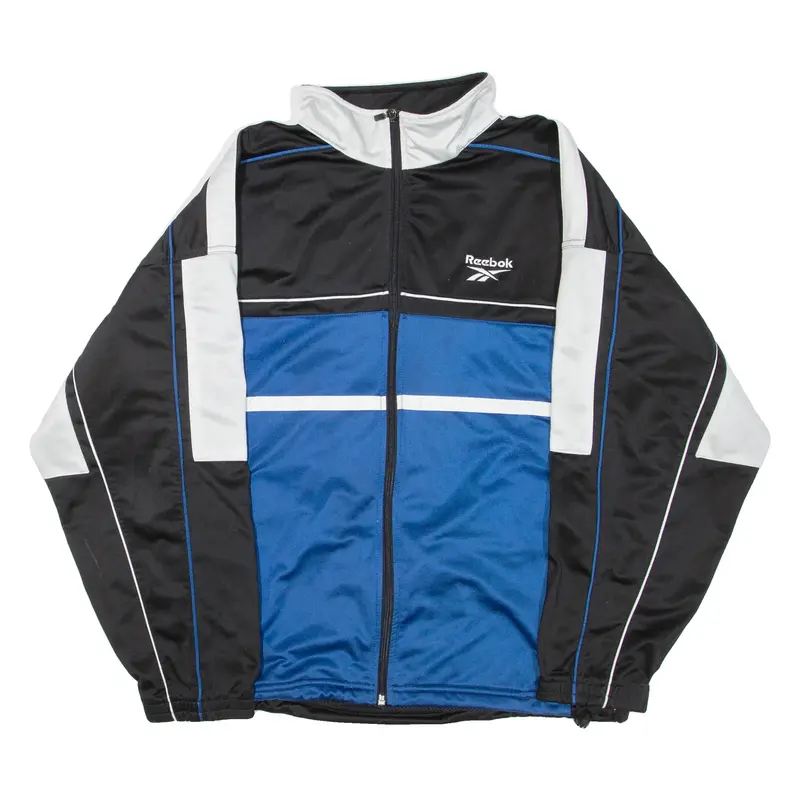 REEBOK Mens Track Jacket Black M