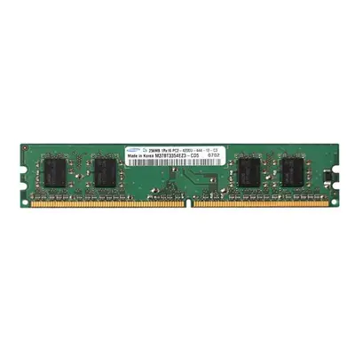 Samsung M378T3354EZ3-CD5 | 256MB DDR2-533MHz PC2-4200 Non-ECC Unbuffered UDIMM CL4 1Rx16 1.8V 240-Pin Memory Module