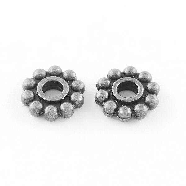 Flower Tibetan Style Alloy Beads