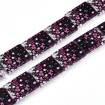 Printed Glass Beads