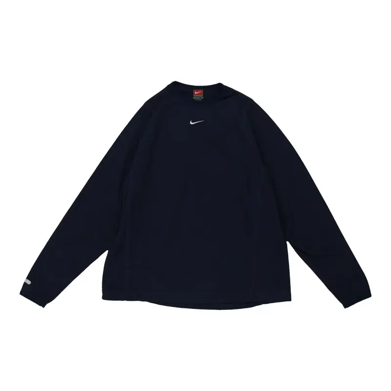 Age 14 Nike Fleece - Large Navy Polyester